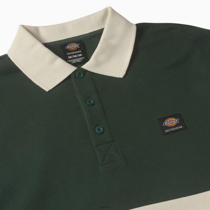 Heren Dickies Jake Hayes rugbyshirt met lange mouwen rugby grenen streep (un2) kleding 6F0X726