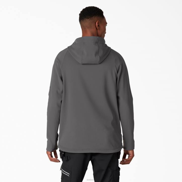 Heren Dickies Ultimate Protect-hoodie met rits leigrijs (sl) kleding 6F0X1199