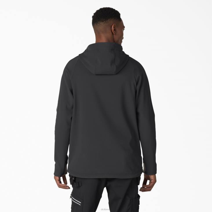 Heren Dickies Ultimate Protect-hoodie met rits zwart (bk) kleding 6F0X1198