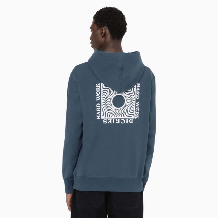 Heren Dickies haverveld hoodie luchtmacht blauw (af) kleding 6F0X1169