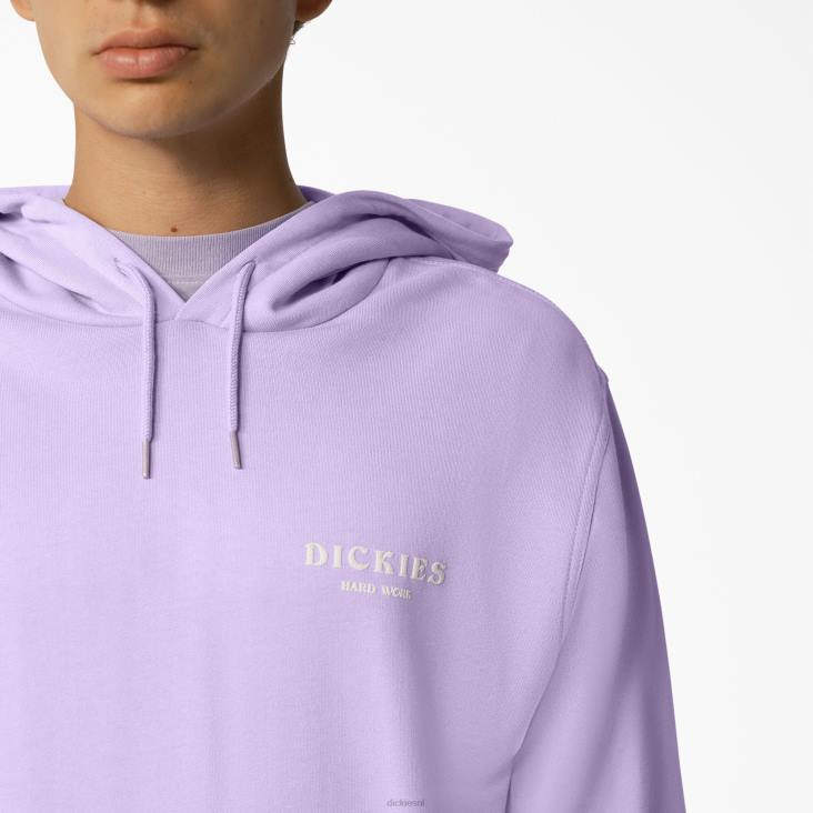 Heren Dickies haverveld hoodie paarse roos (ur2) kleding 6F0X1170