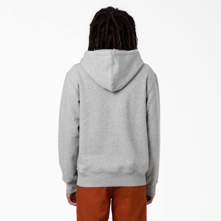 Heren Dickies hoodie met Union Springs-logo normaal kleding 6F0X1151