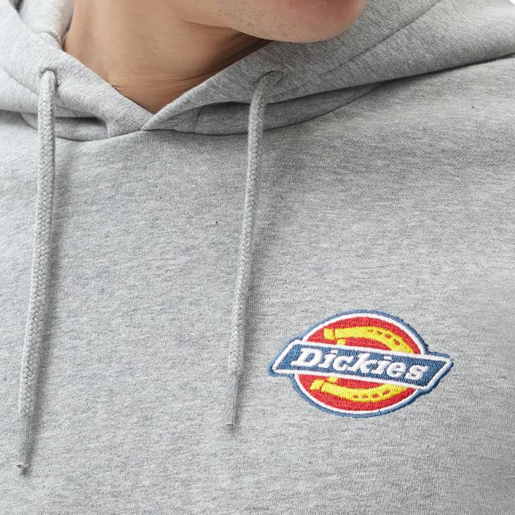Heren Dickies hoodie met geborduurd logo op de borst normaal kleding 6F0X1208