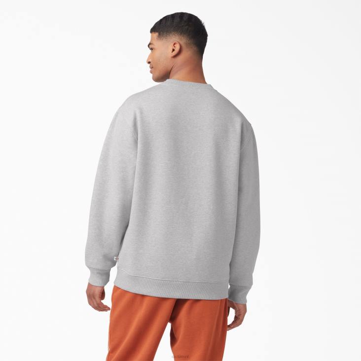 Heren Dickies sweatshirt met geborduurd logo op de borst normaal kleding 6F0X1131
