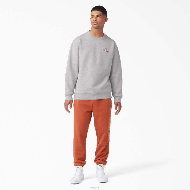 Heren Dickies sweatshirt met geborduurd logo op de borst normaal kleding 6F0X1131