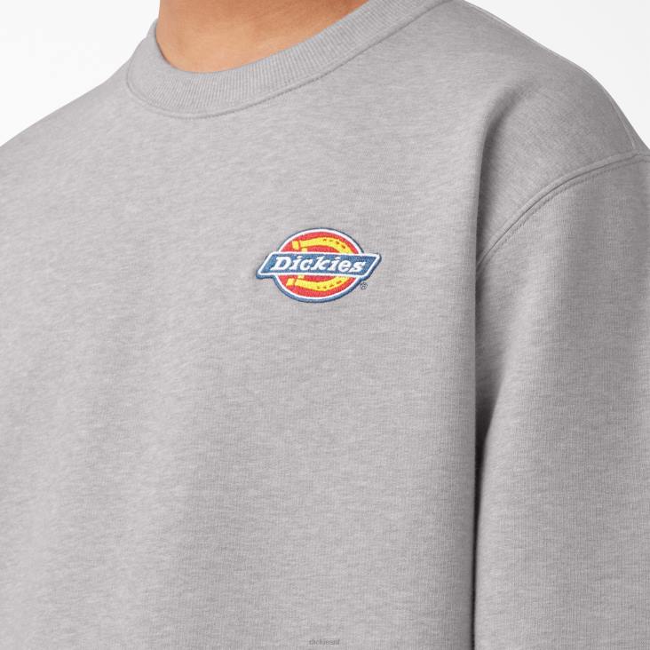 Heren Dickies sweatshirt met geborduurd logo op de borst normaal kleding 6F0X1131