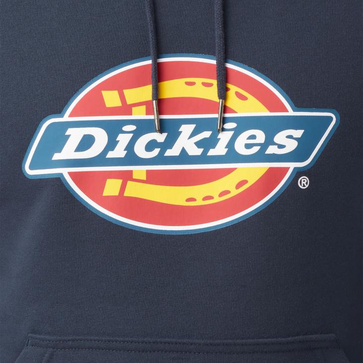 Heren Dickies waterafstotende driekleurige hoodie met logo donker marineblauw (dn) kleding 6F0X1105