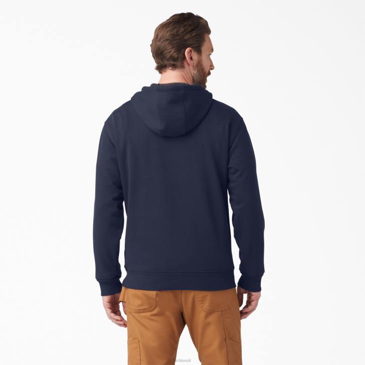 Heren Dickies waterafstotende hoodie met logo op de mouw inkt marine (ik) kleding 6F0X1039