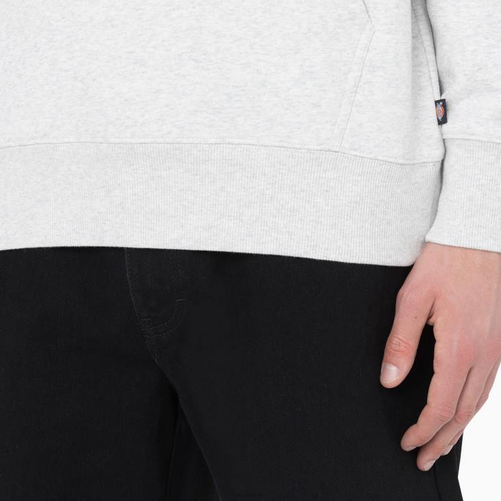 Heren Dickies zomerse hoodie grijs gespikkeld (hg) kleding 6F0X1182