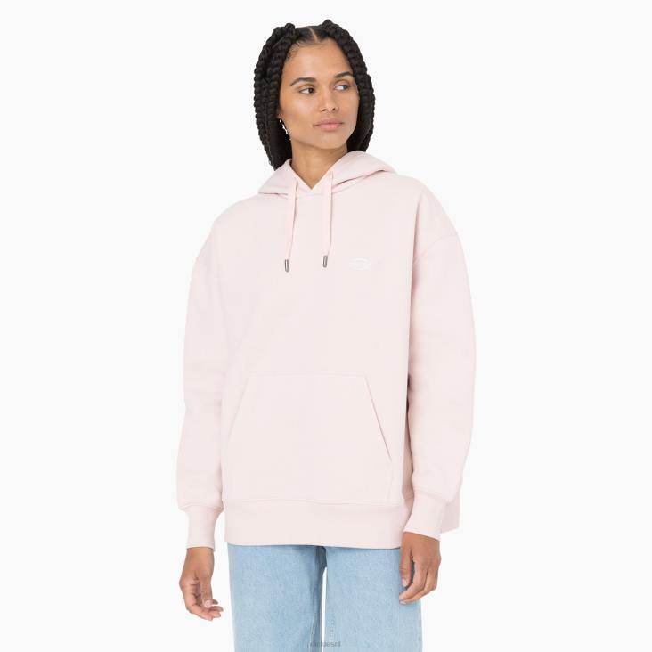 vrouwen Dickies Summerdale hoodie met relaxte pasvorm perzik zweep (p2w) kleding 6F0X2358
