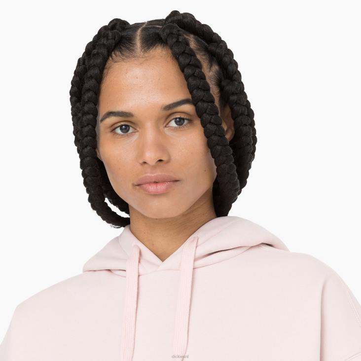 vrouwen Dickies Summerdale hoodie met relaxte pasvorm perzik zweep (p2w) kleding 6F0X2358