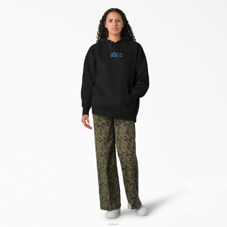 vrouwen Dickies creswell-hoodie zwart (kbk) kleding 6F0X2355