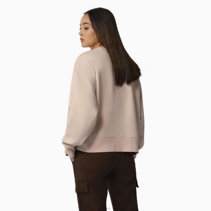 vrouwen Dickies zomers sweatshirt perzik zweep (p2w) kleding 6F0X2294