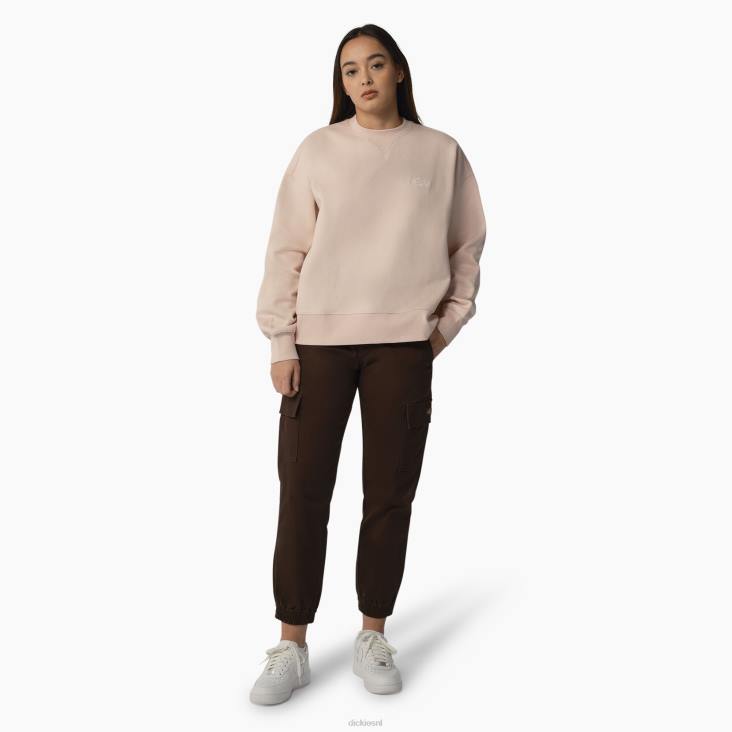 vrouwen Dickies zomers sweatshirt perzik zweep (p2w) kleding 6F0X2294