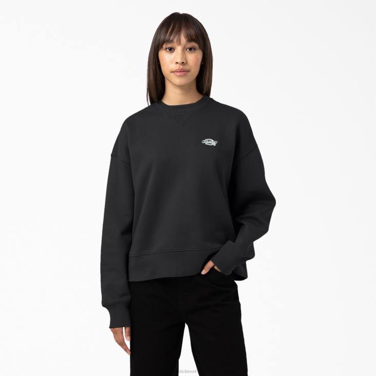 vrouwen Dickies zomers sweatshirt zwart (kbk) kleding 6F0X2293