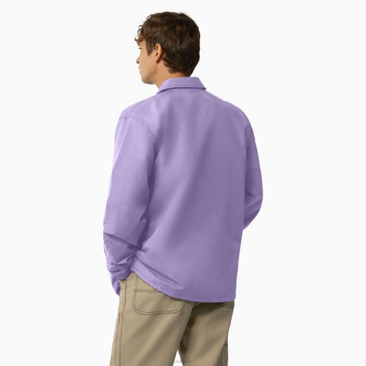 Heren Dickies Oakport coach jack paarse roos (ur2) kleding 6F0X991