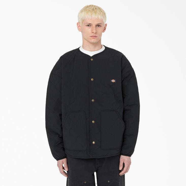 Heren Dickies Thorsby voering jack zwart (bkx) kleding 6F0X1111