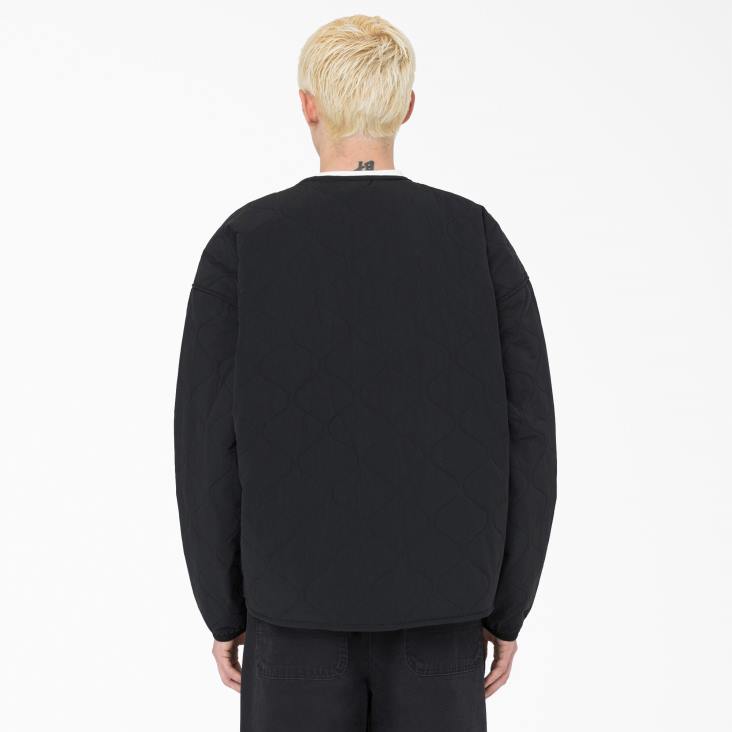 Heren Dickies Thorsby voering jack zwart (bkx) kleding 6F0X1111