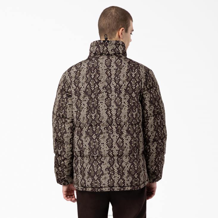 Heren Dickies camden pufferjack zwart (bk) kleding 6F0X1187