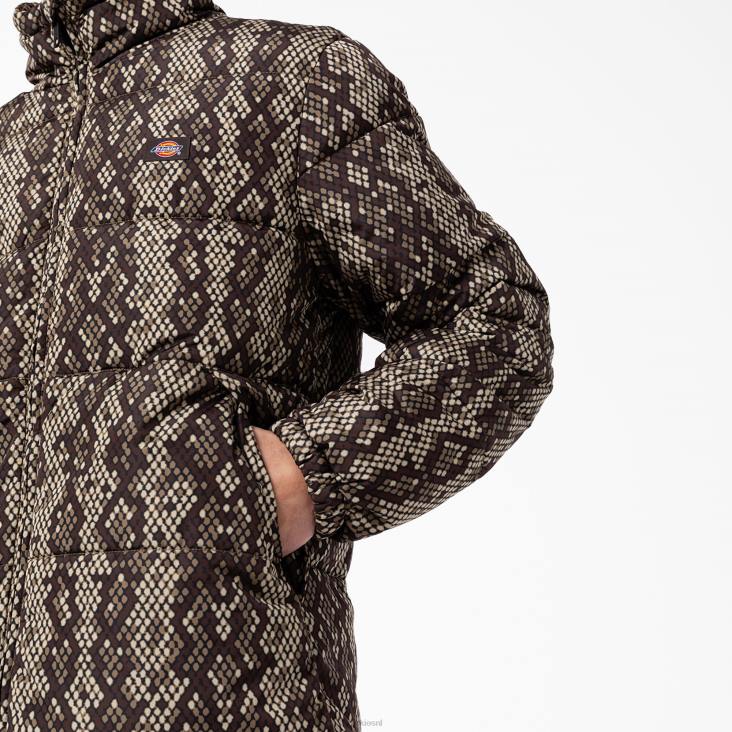 Heren Dickies camden pufferjack zwart (bk) kleding 6F0X1187