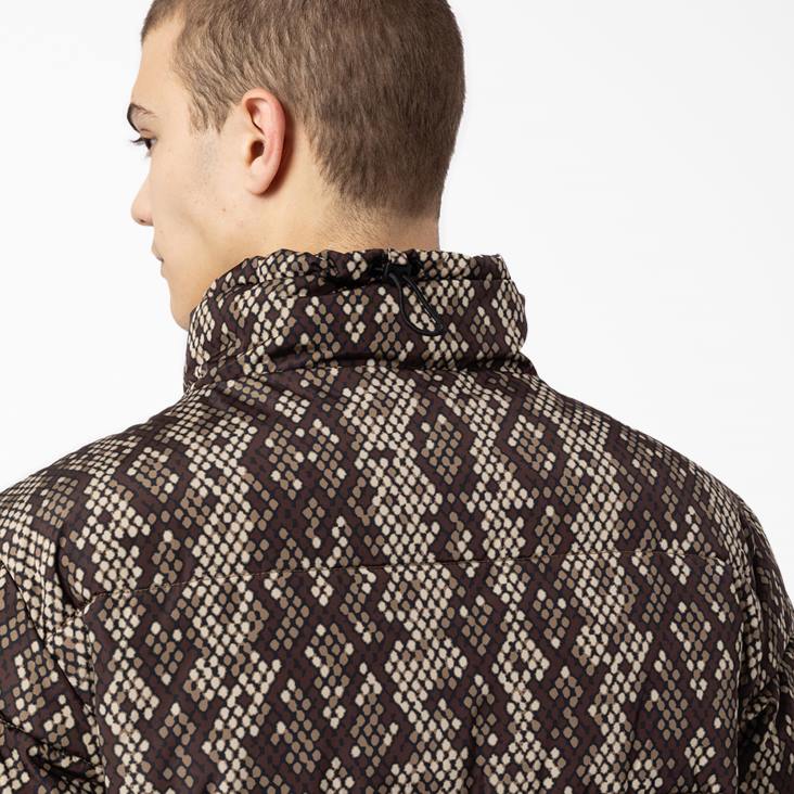 Heren Dickies camden pufferjack zwart (bk) kleding 6F0X1187