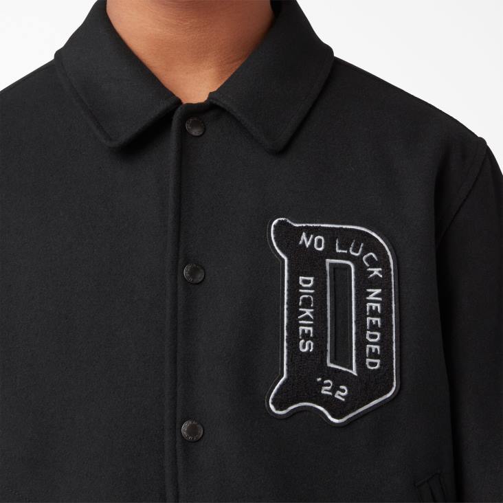 Heren Dickies collegiale jas zwart (bkx) kleding 6F0X1085