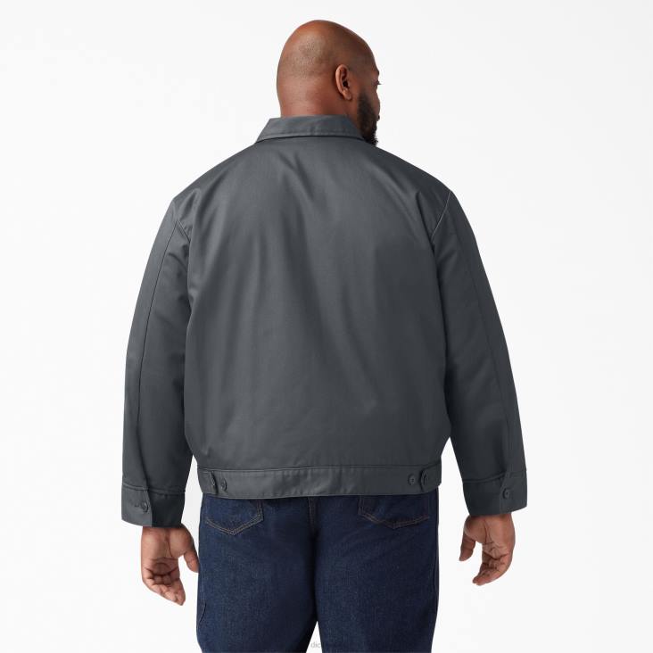 Heren Dickies geïsoleerd eisenhower jack antracietgrijs (ch) kleding 6F0X964