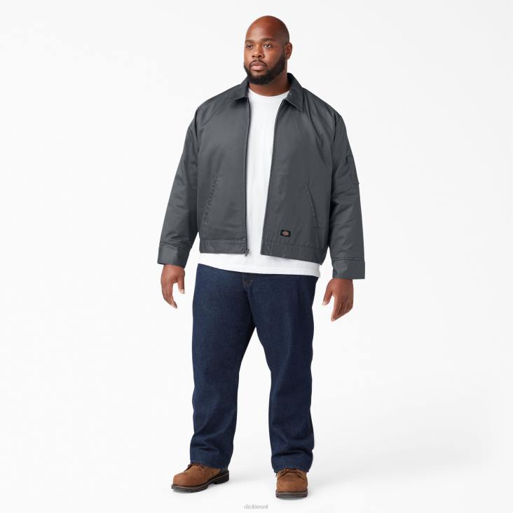 Heren Dickies geïsoleerd eisenhower jack antracietgrijs (ch) kleding 6F0X964