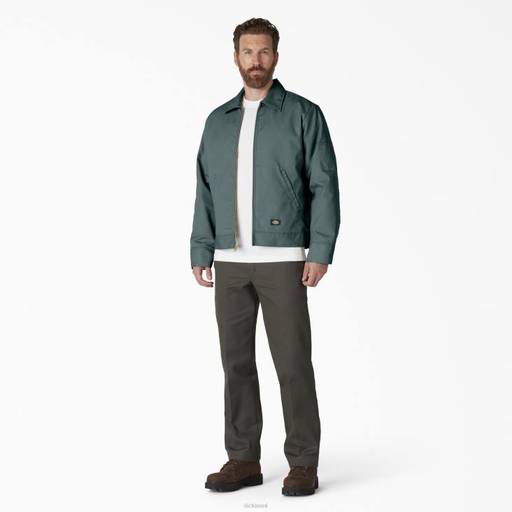 Heren Dickies geïsoleerd eisenhower jack lincoln groen (ln) kleding 6F0X969