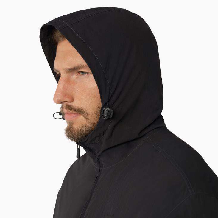 Heren Dickies jackson windjack zwart (bkx) kleding 6F0X1027