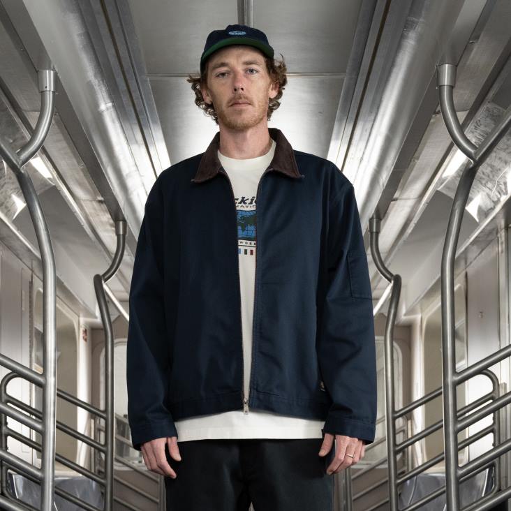 Heren Dickies jake hayes stonewashed eisen douchejas stonewashed inkt marine (sik) kleding 6F0X988