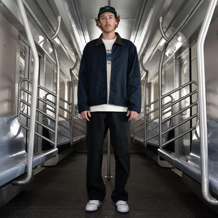 Heren Dickies jake hayes stonewashed eisen douchejas stonewashed inkt marine (sik) kleding 6F0X988