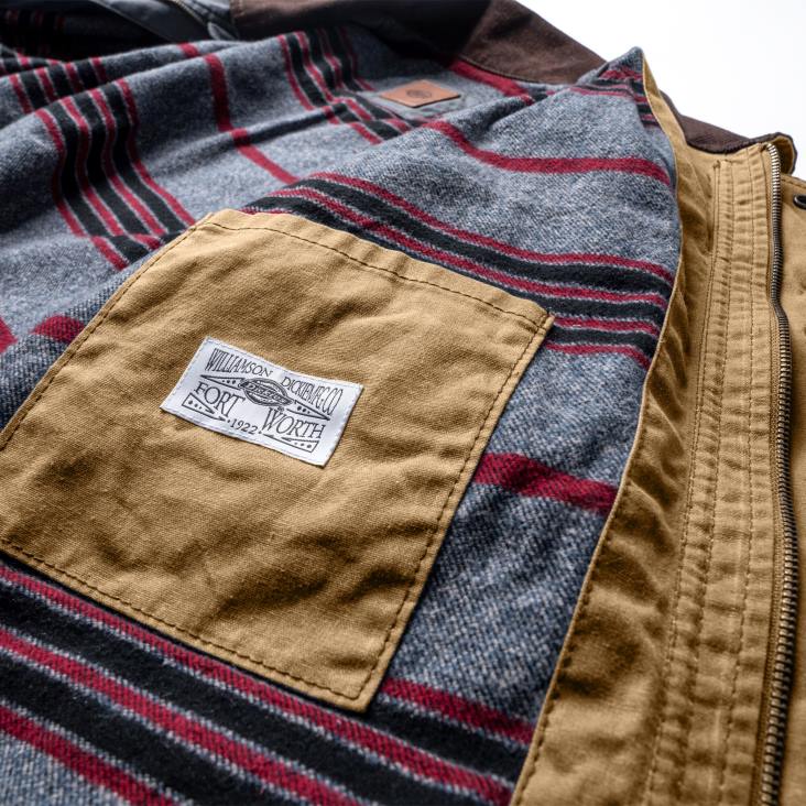 Heren Dickies jas van gewaxt canvas eikel (ac2) kleding 6F0X1014