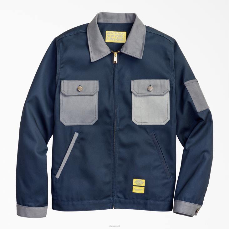 Heren Dickies new york sunshine sun dyed in texas eisenhower jacket normaal kleding 6F0X1179