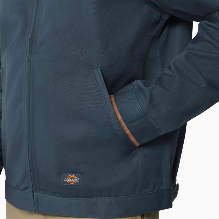 Heren Dickies ongevoerde eisenhowerjas luchtmacht blauw (af) kleding 6F0X957
