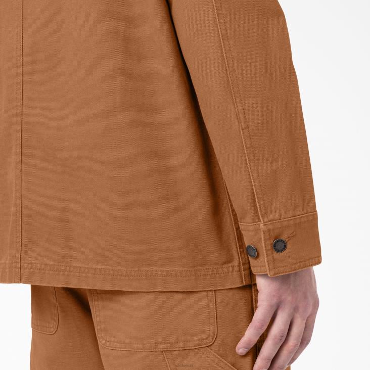 Heren Dickies ongevoerde karweijas van stonewashed duck stonewashed bruine eend (sbd) kleding 6F0X1070