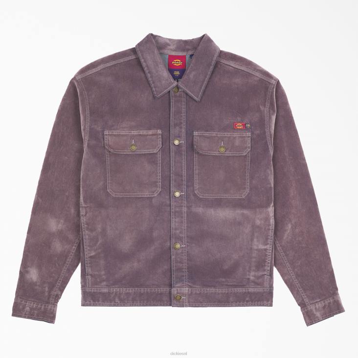 Heren Dickies openingsceremonie flock denim utility jack lila (lc) kleding 6F0X1065