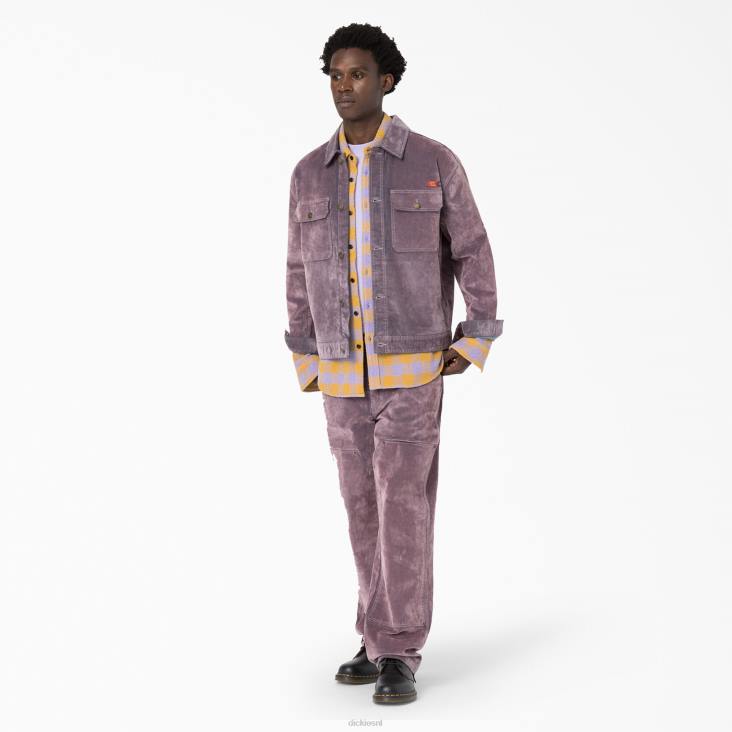 Heren Dickies openingsceremonie flock denim utility jack lila (lc) kleding 6F0X1065