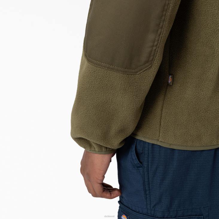 Heren Dickies port allen fleece trui normaal kleding 6F0X1126