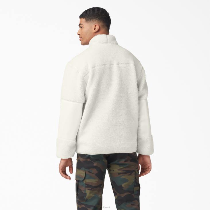 Heren Dickies rode parachute fleece jas wolk (cl9) kleding 6F0X1081