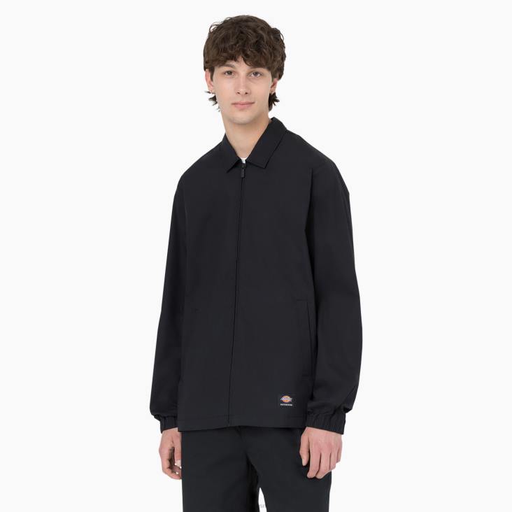 Heren Dickies skateboarding Grants Pass-jack zwart (bkx) kleding 6F0X1049