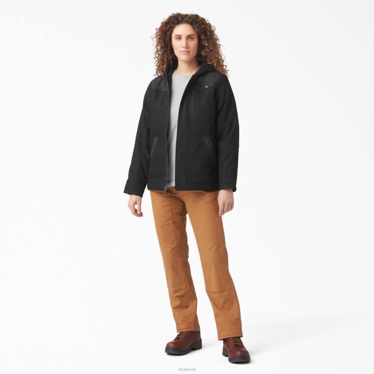 vrouwen Dickies duratech renegade geïsoleerd jack zwart (bkx) kleding 6F0X2372