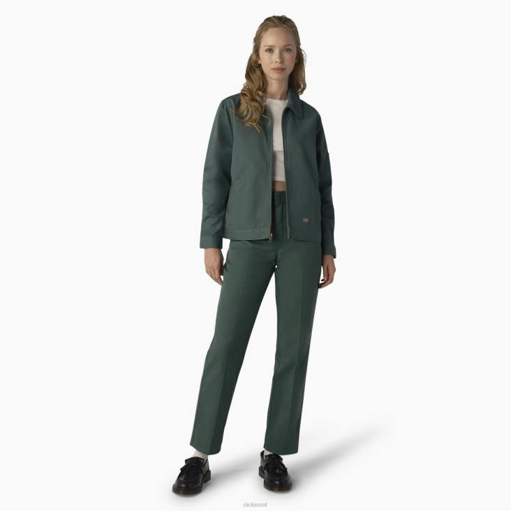 vrouwen Dickies ongevoerde eisenhowerjas lincoln groen (ook) kleding 6F0X1520