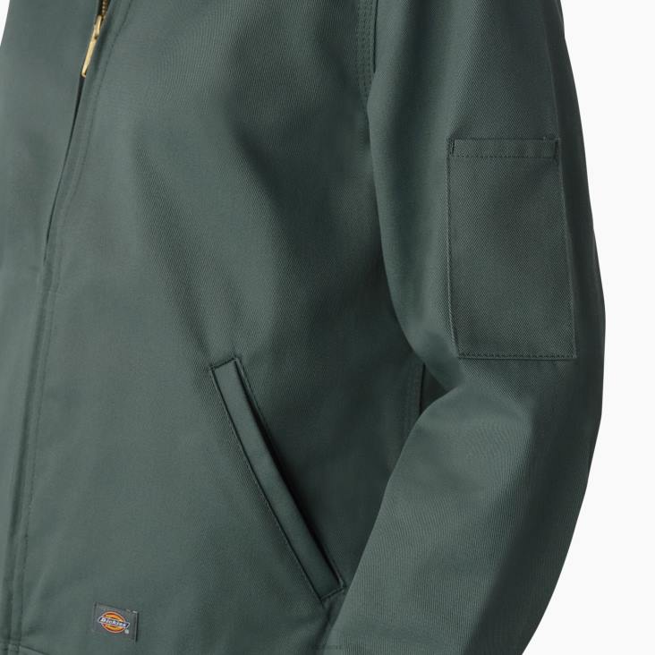 vrouwen Dickies ongevoerde eisenhowerjas lincoln groen (ook) kleding 6F0X1520