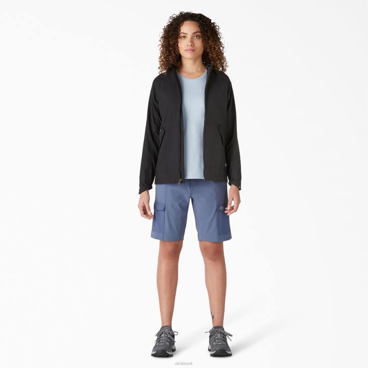 vrouwen Dickies performance jack met capuchon zwart (bkx) kleding 6F0X2379