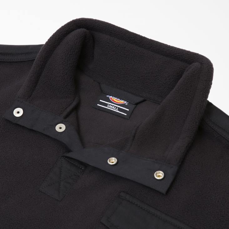 vrouwen Dickies port allen fleece trui zwart (bkx) kleding 6F0X2365