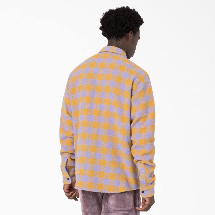 Heren Dickies openingsceremonie tweed overhemd lila (lc) kleding 6F0X938