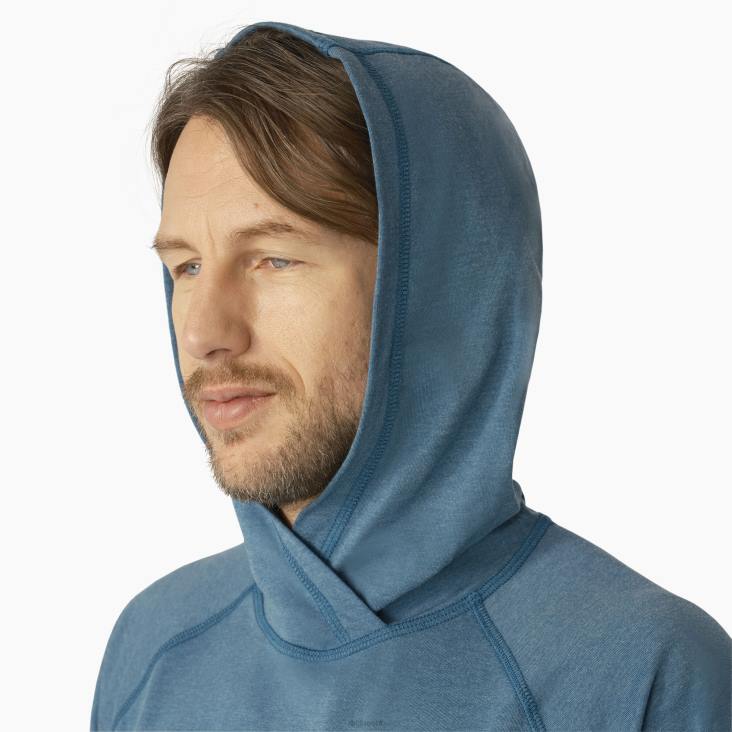 Heren Dickies zonneshirt met verkoelende prestaties diepe lucht (esd) kleding 6F0X655