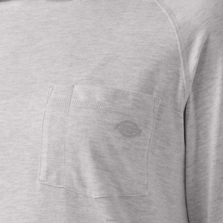 vrouwen Dickies zonneshirt met verkoelende prestaties asgrijs (ag) kleding 6F0X1658