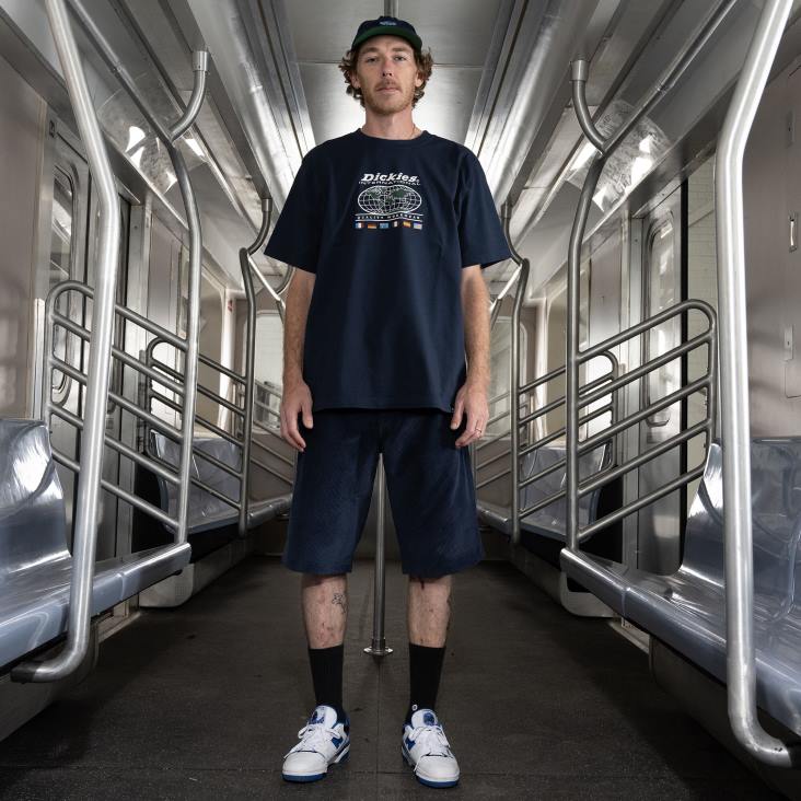 Heren Dickies Jake Hayes grafisch t-shirt inkt marine (ik) kleding 6F0X648